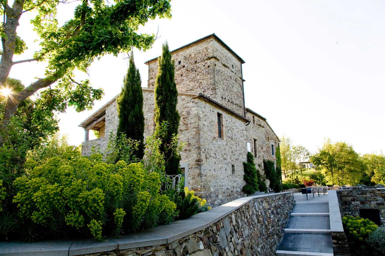 East Terrace of Torre di Moravola